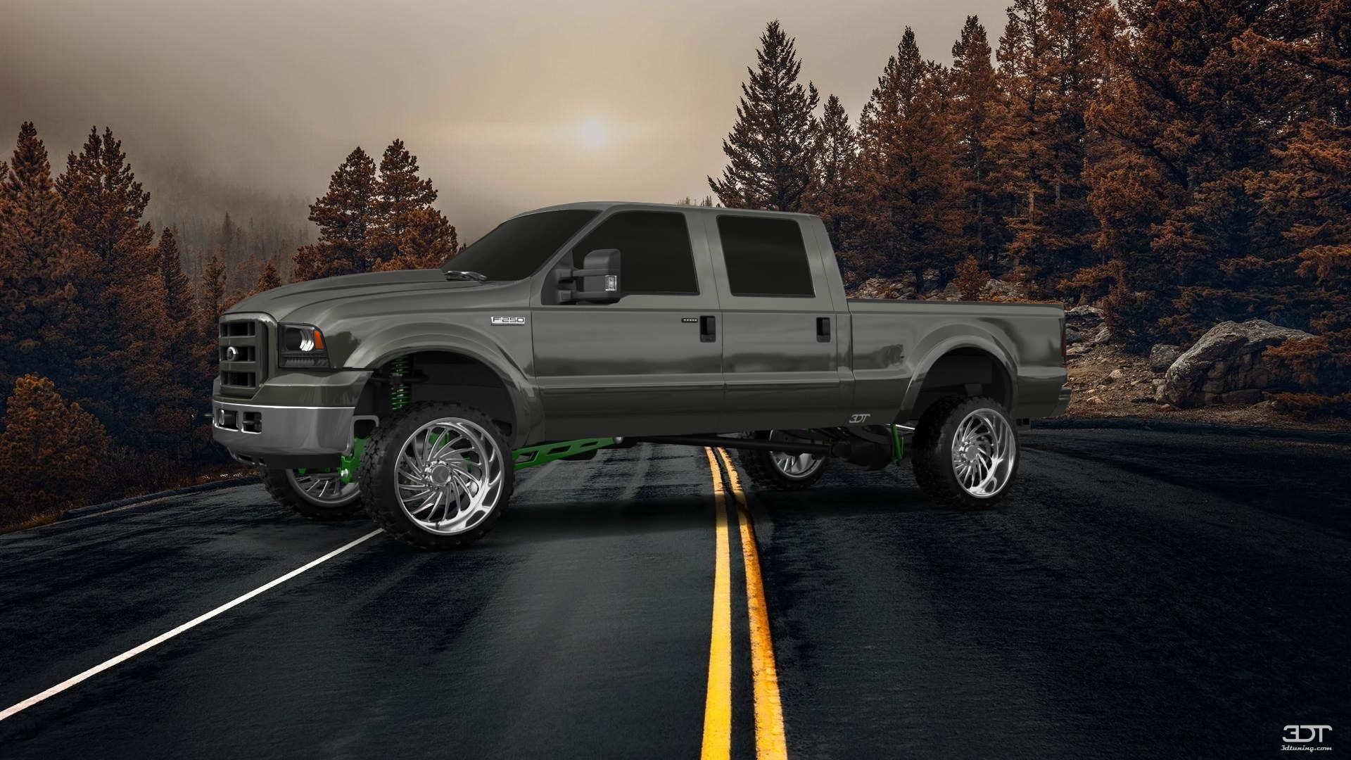 Ford F-250 Crew Cab 4 Door pickup truck 1999
