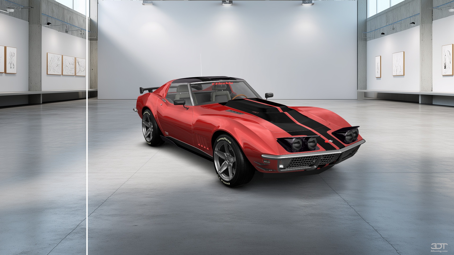 Tuning Chevrolet Corvette 2 Door Coupe 1968