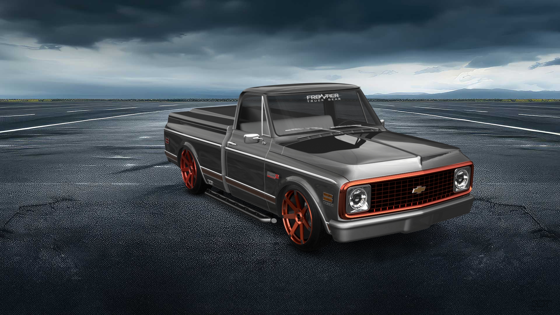 Chevrolet C-10 Cheyenne 2 Door pickup truck 1972 Images
