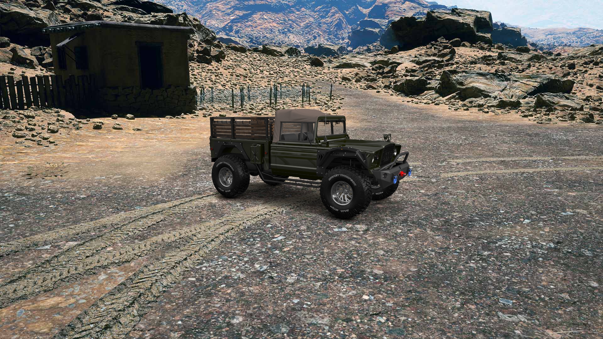 Jeep Kaiser M715 2 Door pickup truck 1968
