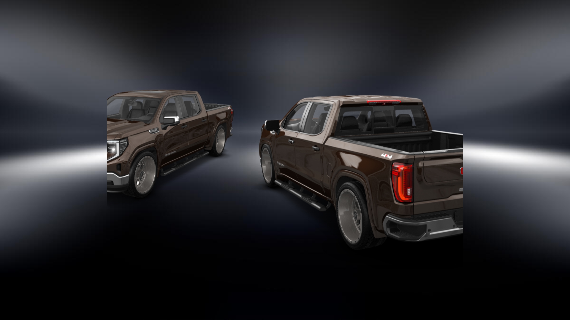 GMC Sierra 1500 Crew Cab 5.8 ft box 4 Door pickup truck 2023 tuning