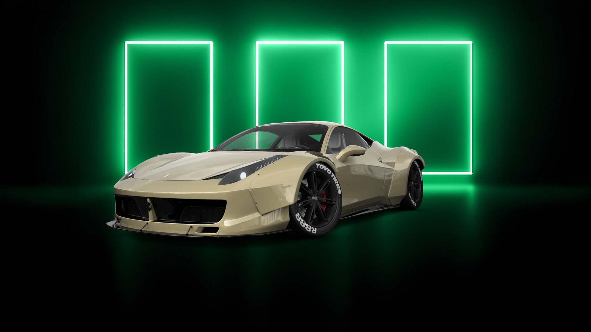 Ferrari 458 Italia 2 door spider 2010 tuning