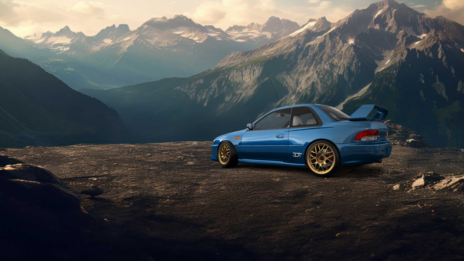 Subaru Impreza WRX STI 22B 2 Door Coupe 2000 tuning