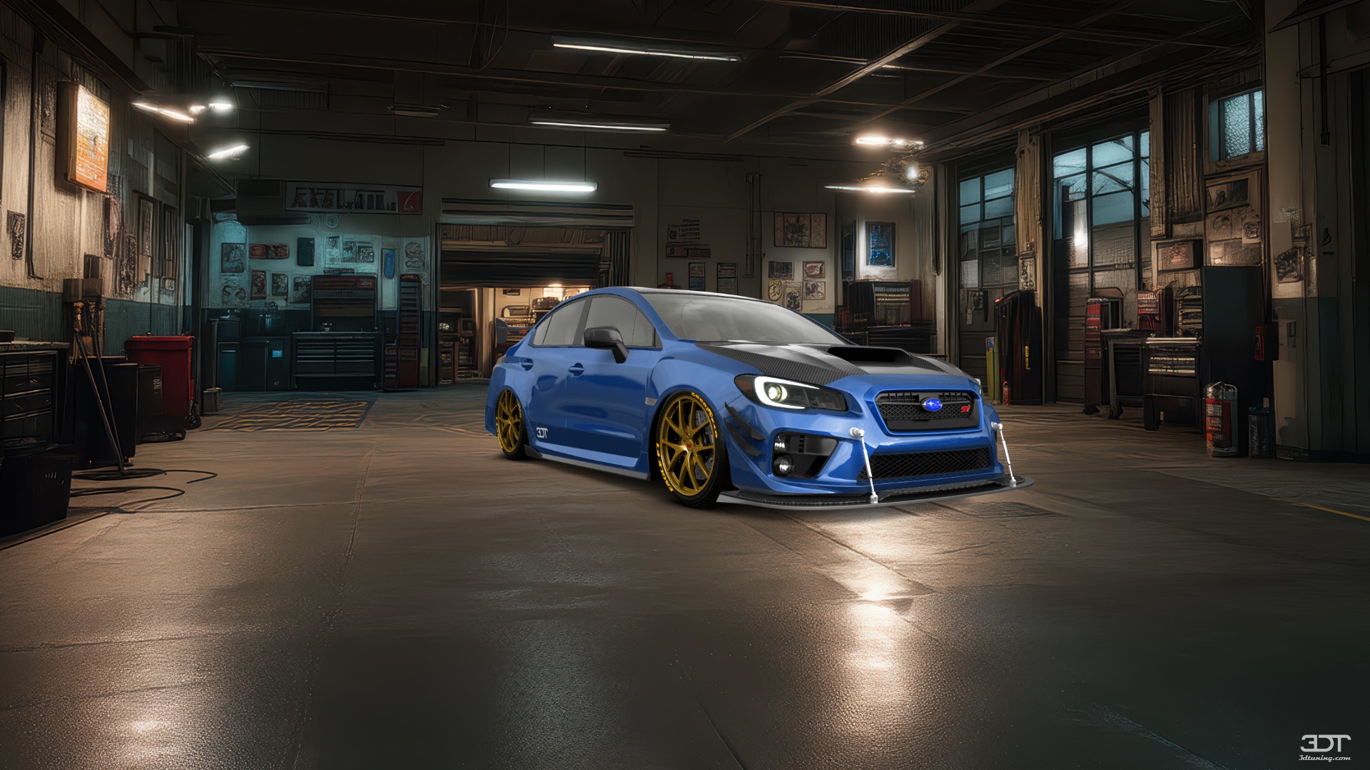 Subaru Impreza WRX STI 4 Door Saloon 2015 tuning