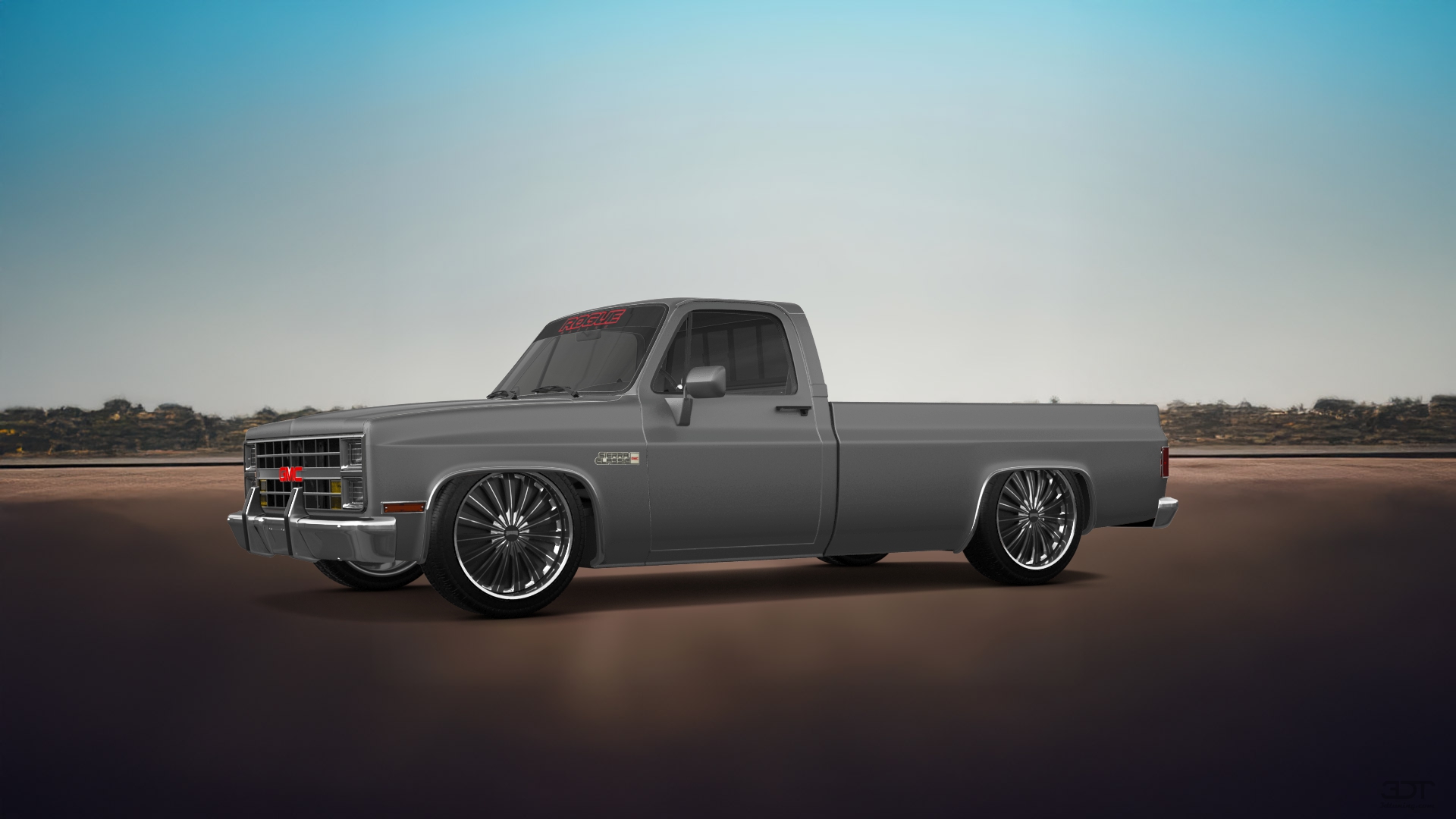 GMC Sierra 1500 2 Door pickup truck 1985 tuning