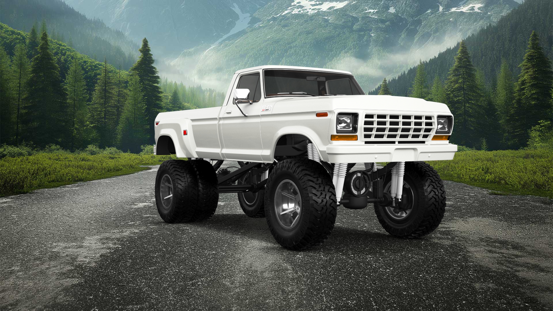 Ford F-350 Dually Regular Cab 2 Door pickup truck 1978