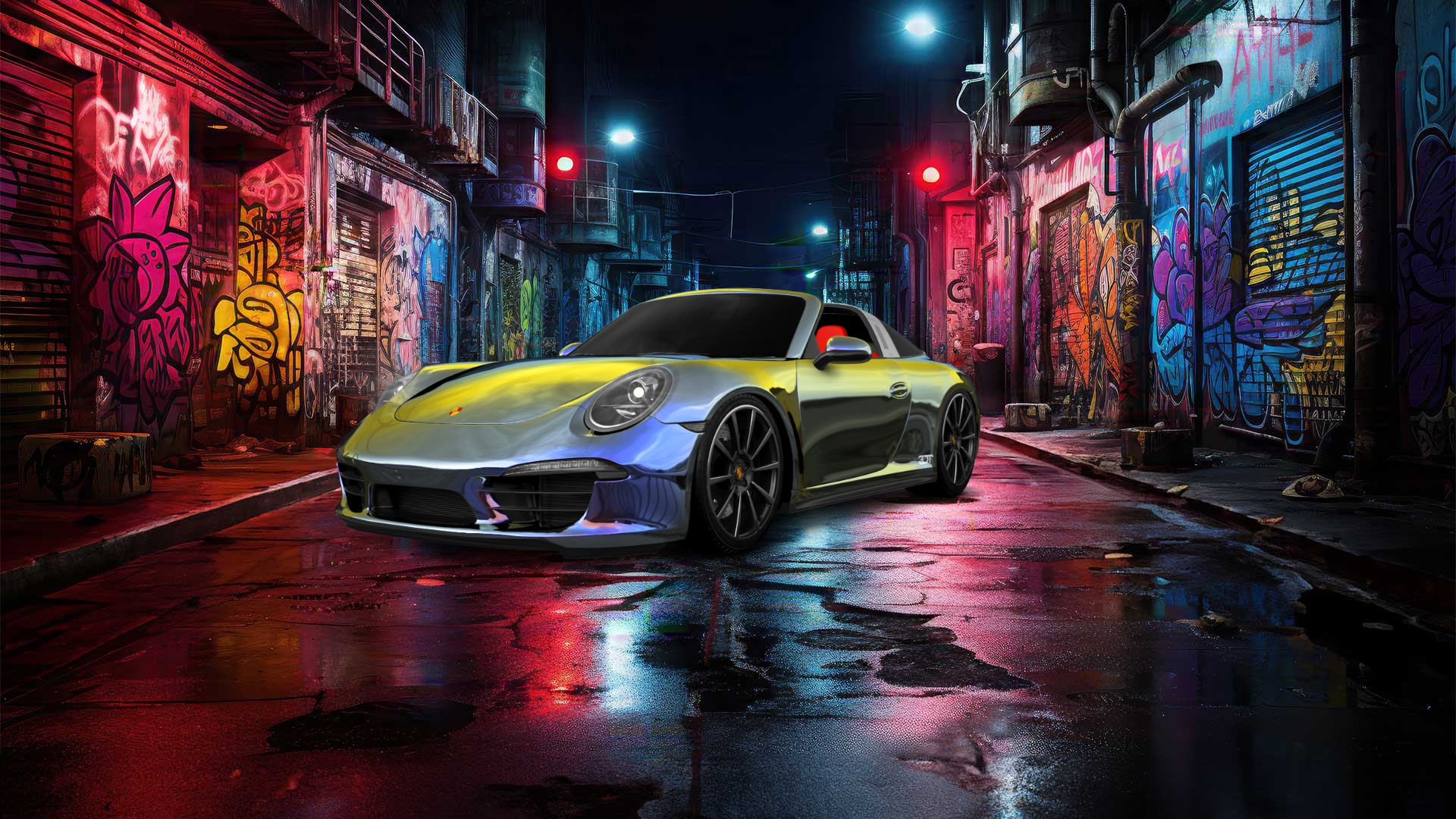 Porsche 911 Carrera Targa top 2014 tuning