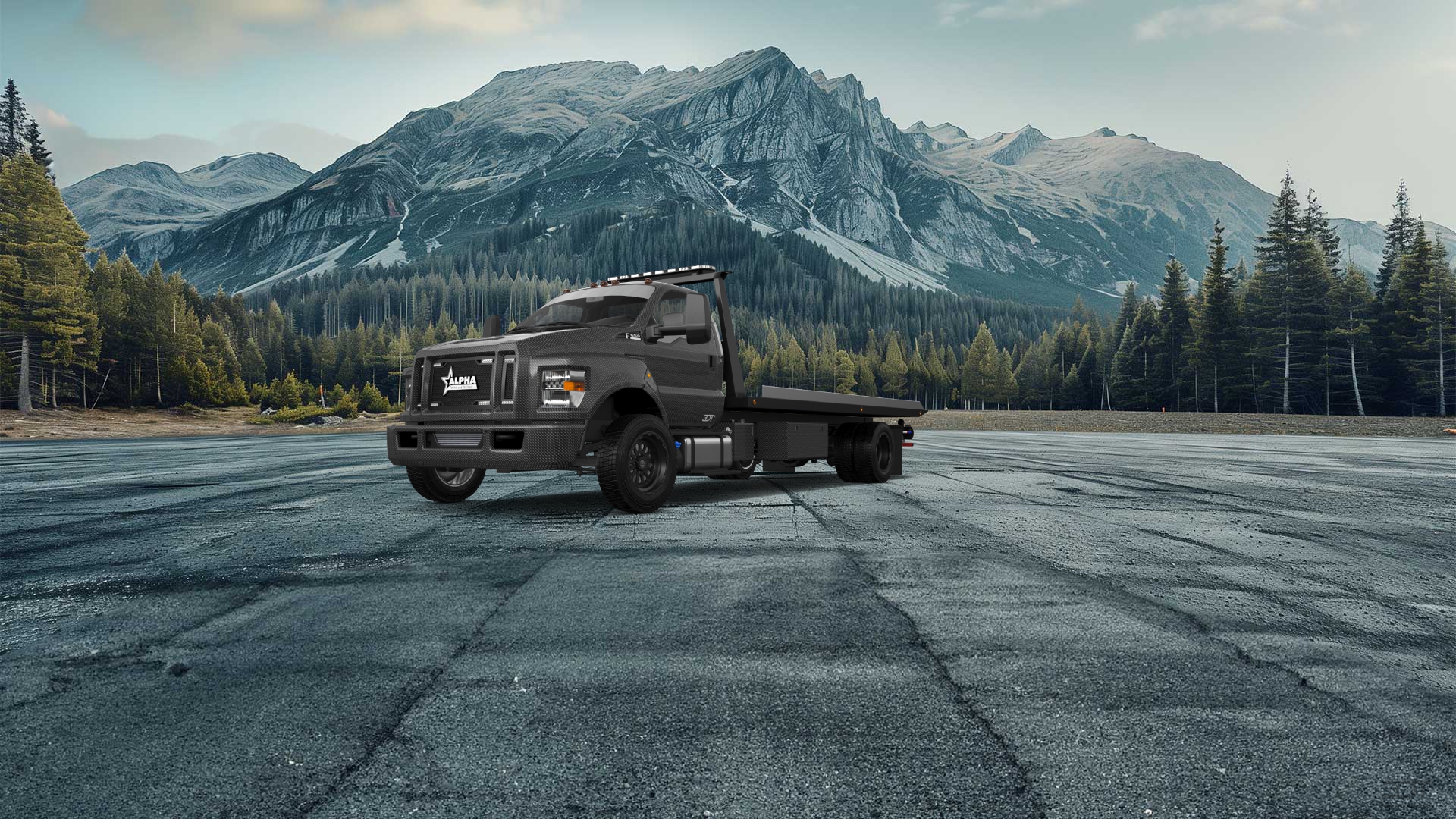 Ford F-650 Tow Truck Pickup 2016
