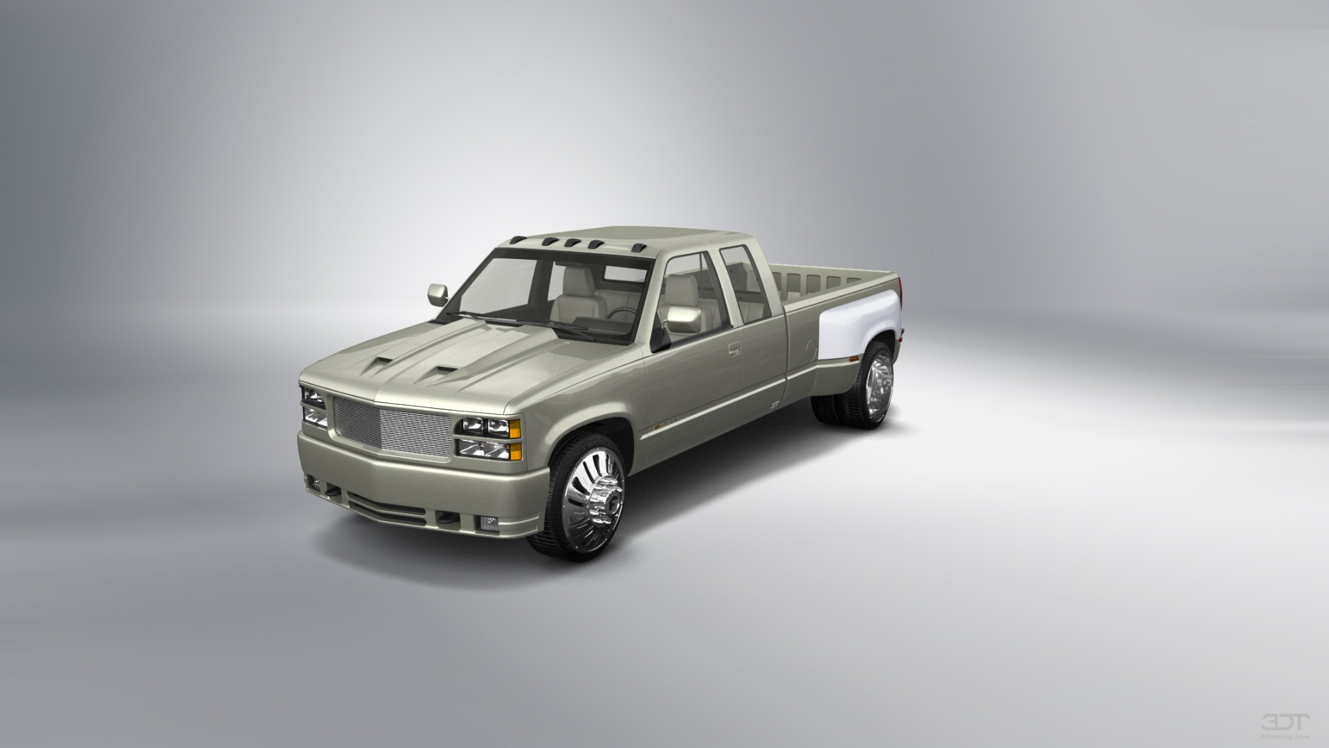 Chevrolet K3500 Extended Cab Pickup Truck 1988