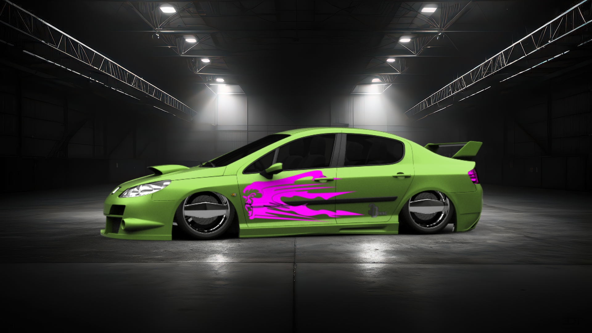 Peugeot 407 Sedan Sedan 2004 tuning