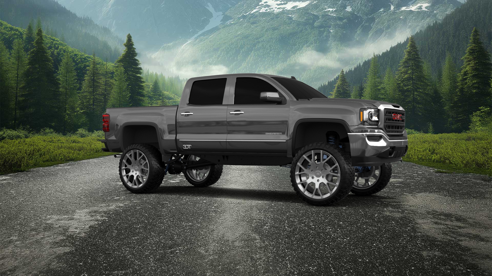GMC Sierra 1500 Crew Cab 4 Door pickup truck 2016 tuning