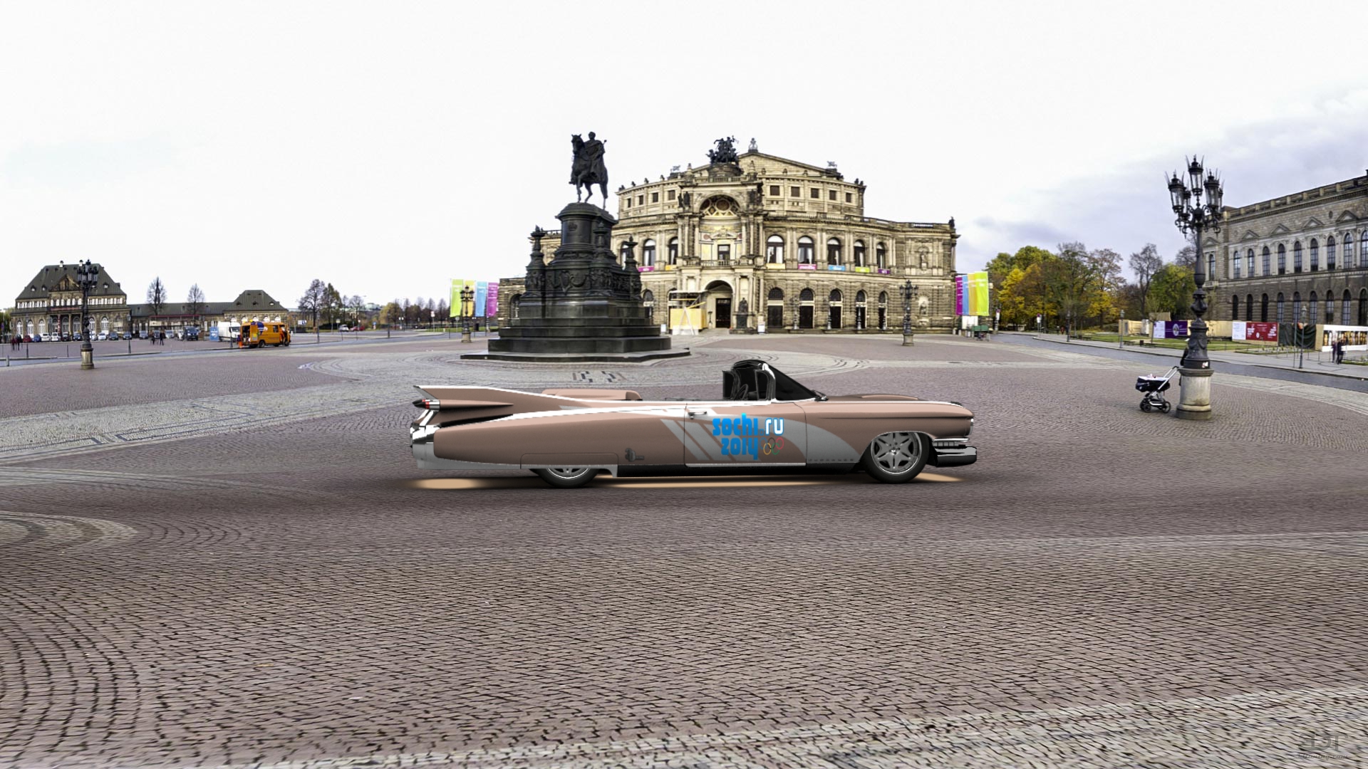 Cadillac Eldorado Convertible sedan 1959 tuning