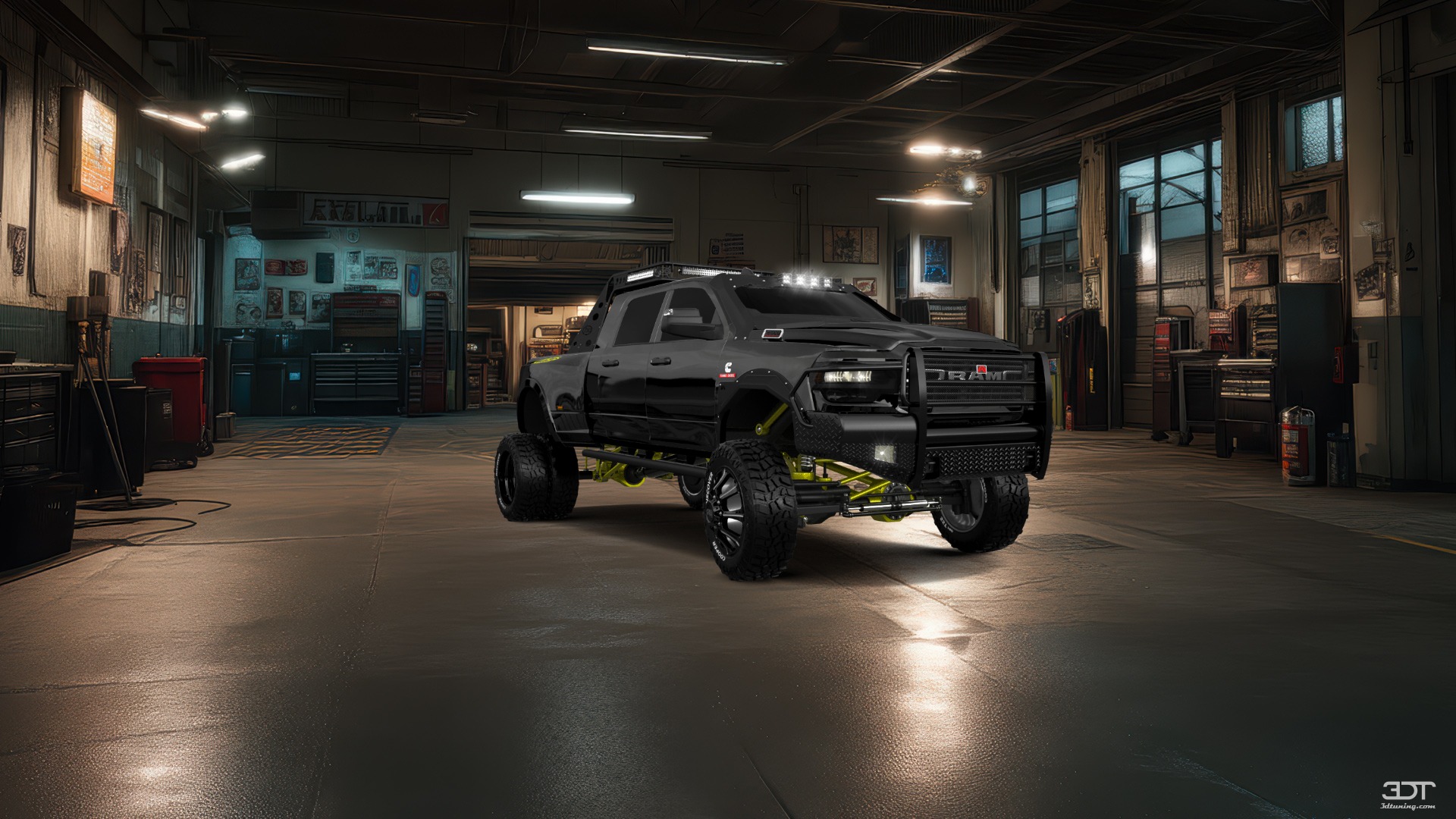 Dodge Ram 3500 4 Door pickup truck 2020 tuning