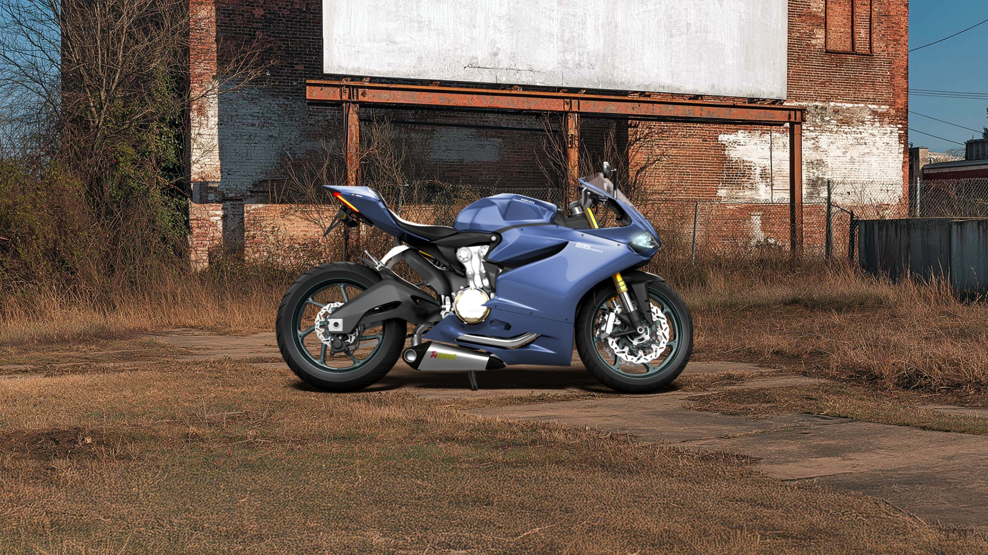 Ducati 899 Panigale Sport Bike 2015 tuning