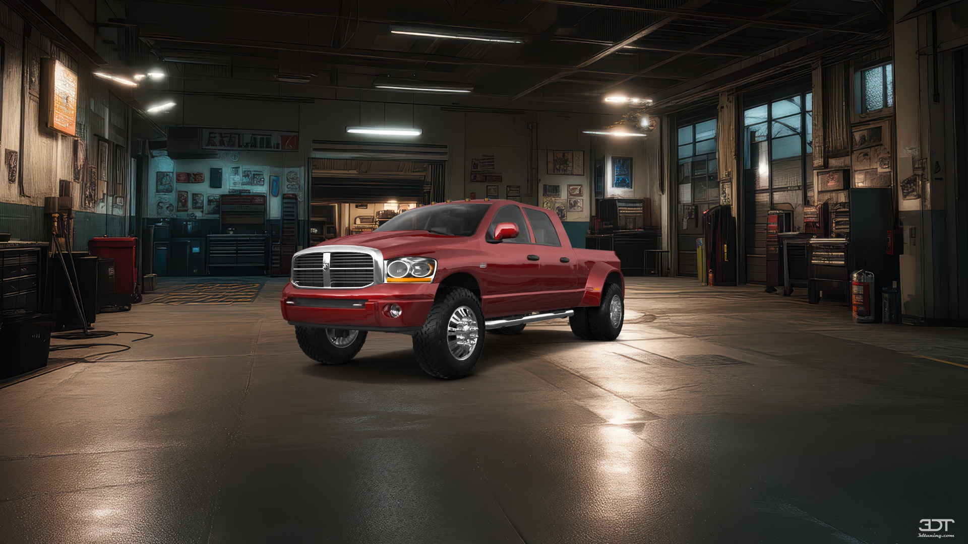 Tuning Dodge Ram 3500 Dually 4 Door pickup truck 2007