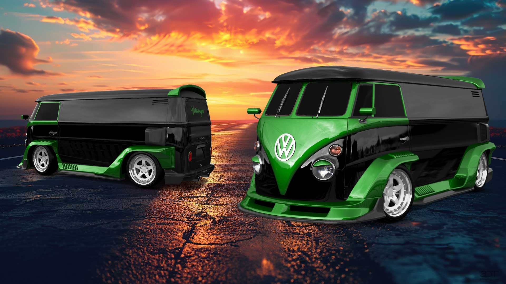 Volkswagen T1 Van 1950 tuning