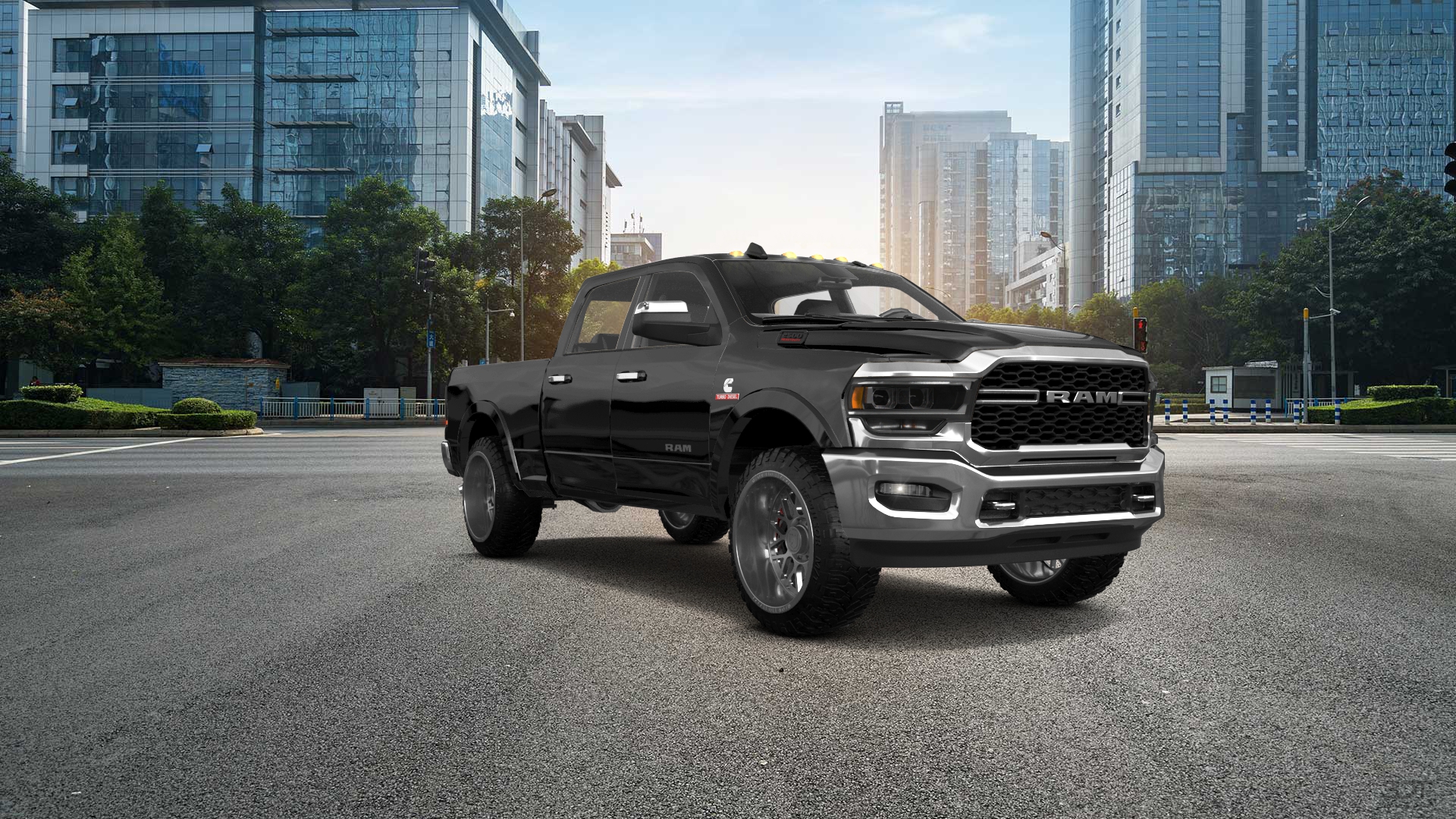 Dodge Ram 2500 4 Door pickup truck 2020 tuning