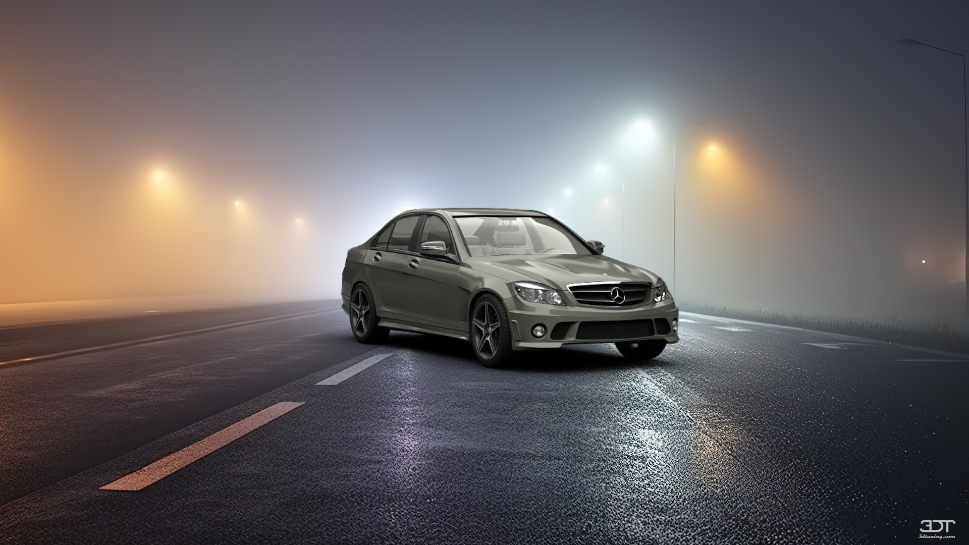 Mercedes C class Sedan 2007 tuning