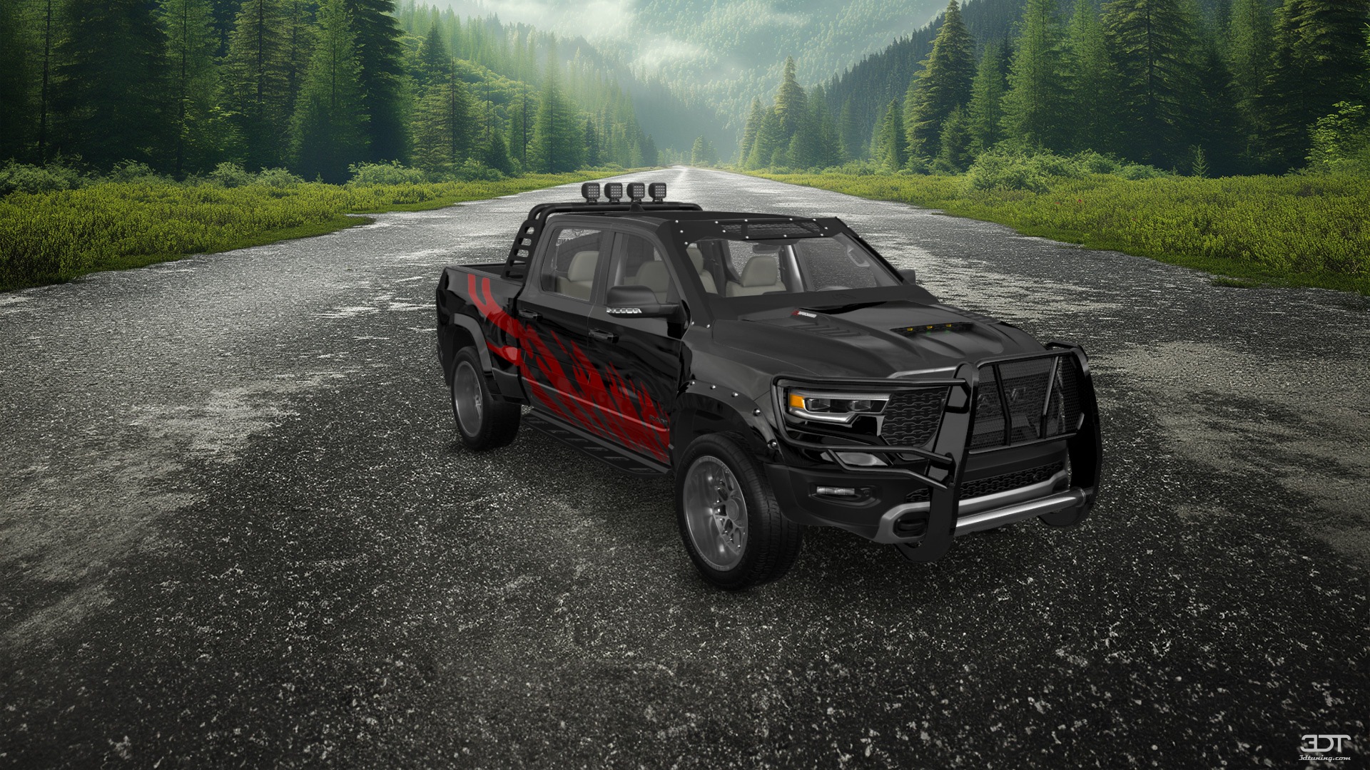 Dodge Ram 1500 TRX 4 Door pickup truck 2021
