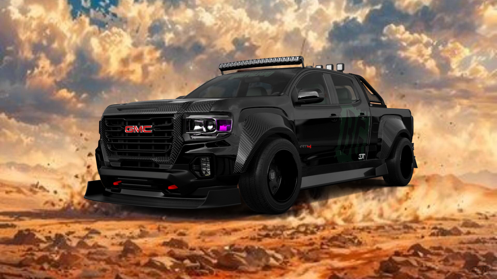 GMC Canyon Crew Cab 4 Door pickup truck 2021 Images