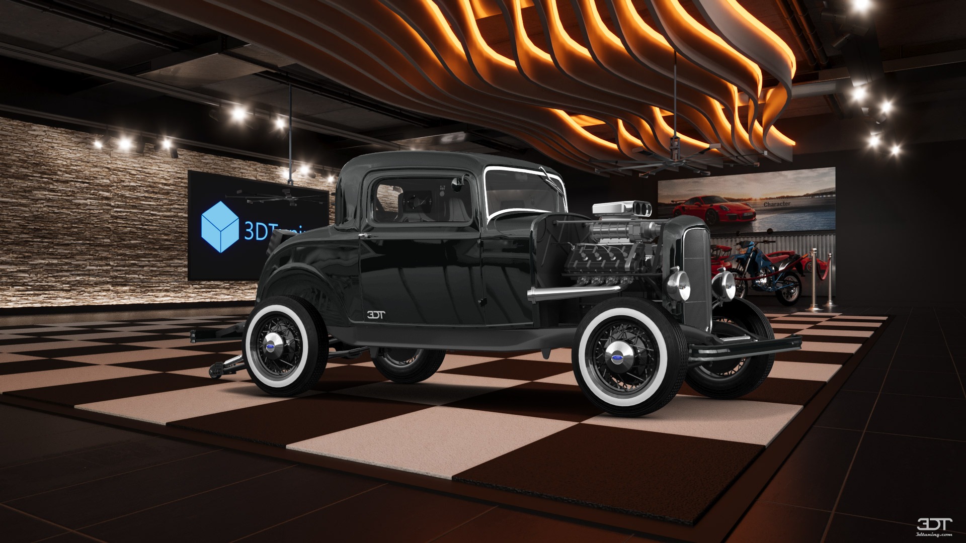 Ford Model B Deluxe 2 Door Coupe 1932
