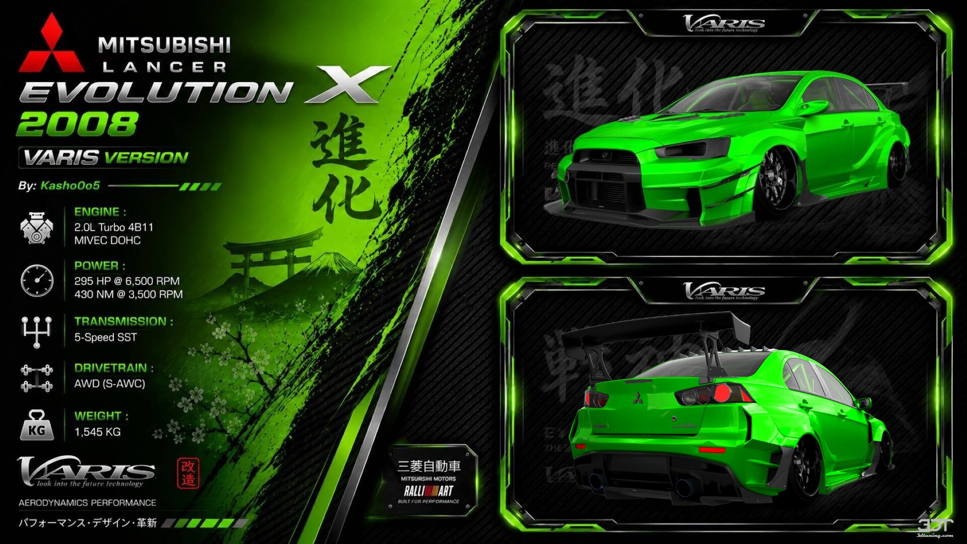 Mitsubishi Lancer Evolution X Sedan 2008 Images