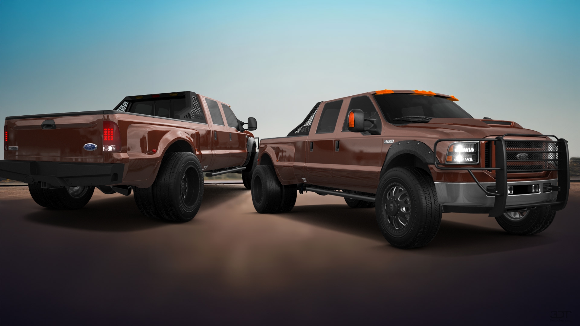 Ford F-350 DRW 4 Door pickup truck 1999 tuning