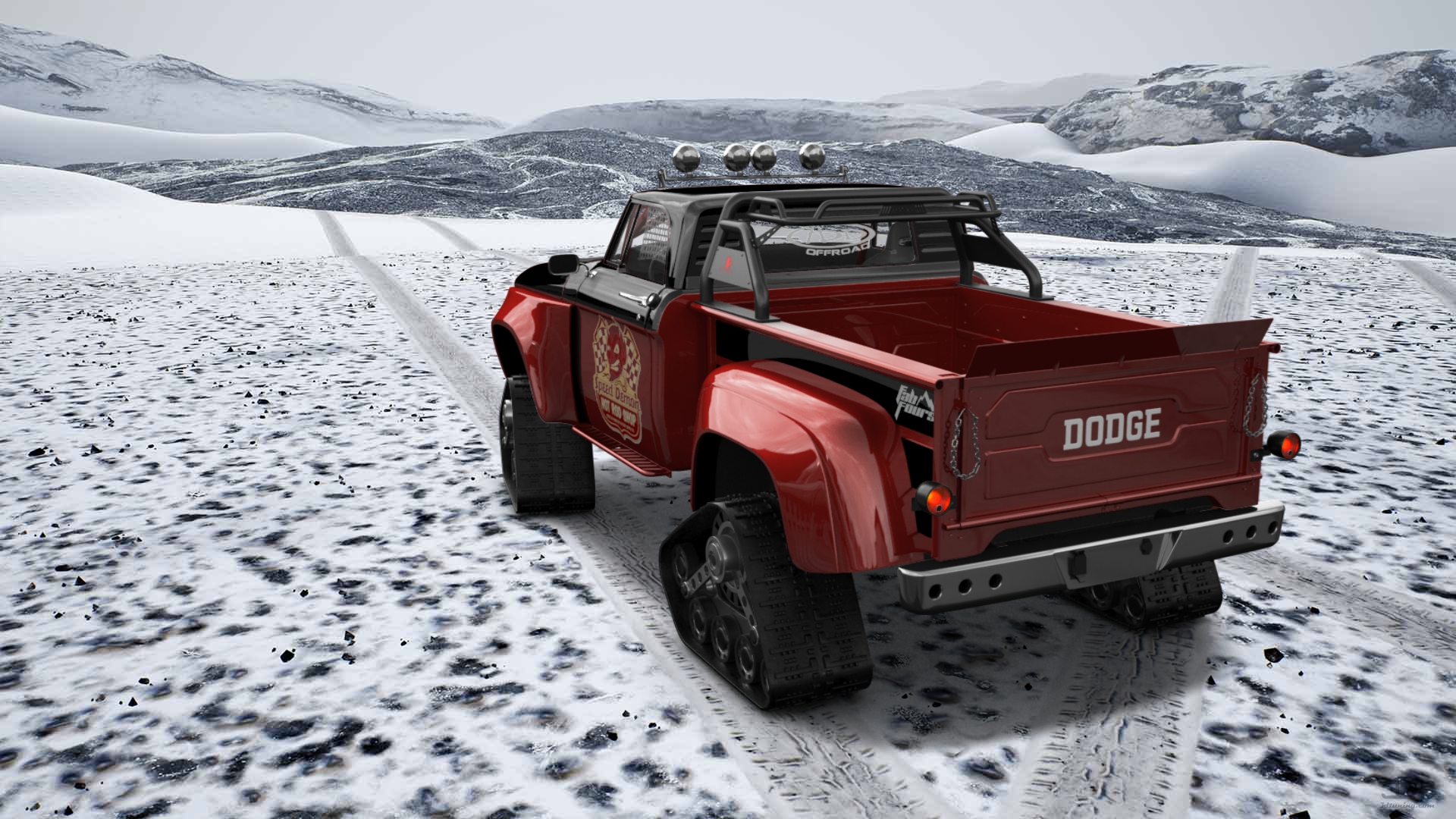 Dodge D-100 Stepside 2 Door pickup truck 1961 tuning