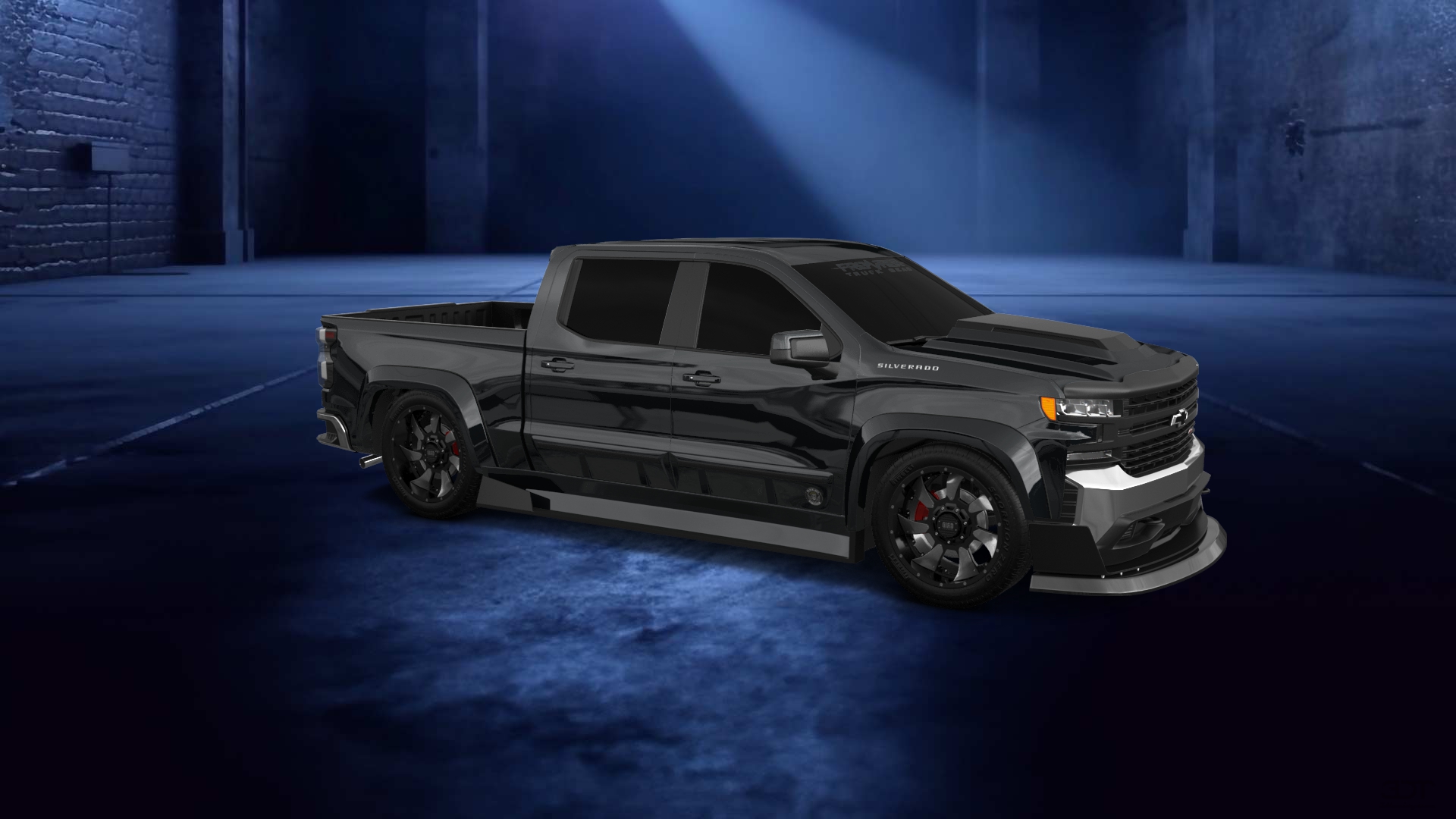 Chevrolet Silverado 1500 4 Door pickup truck 2019 tuning