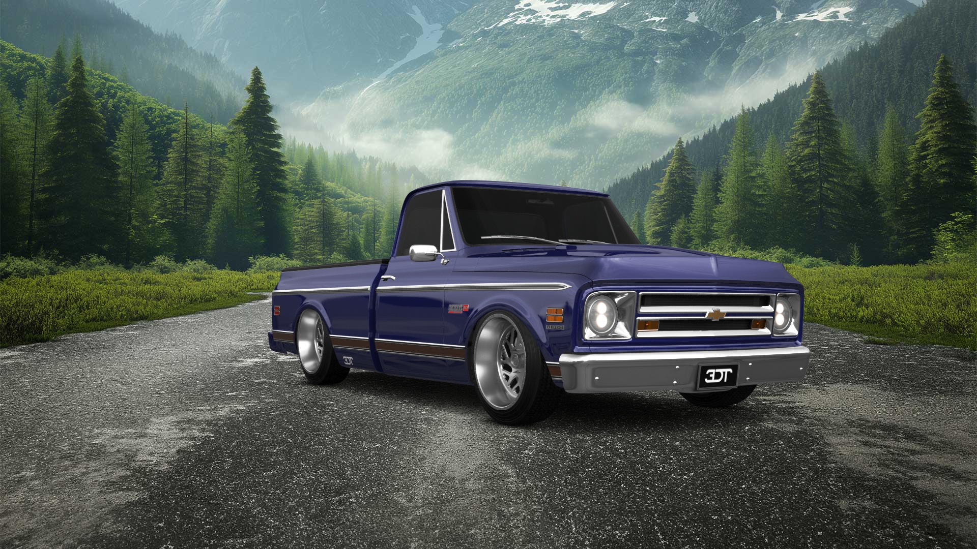 Chevrolet C-10 Cheyenne 2 Door pickup truck 1967