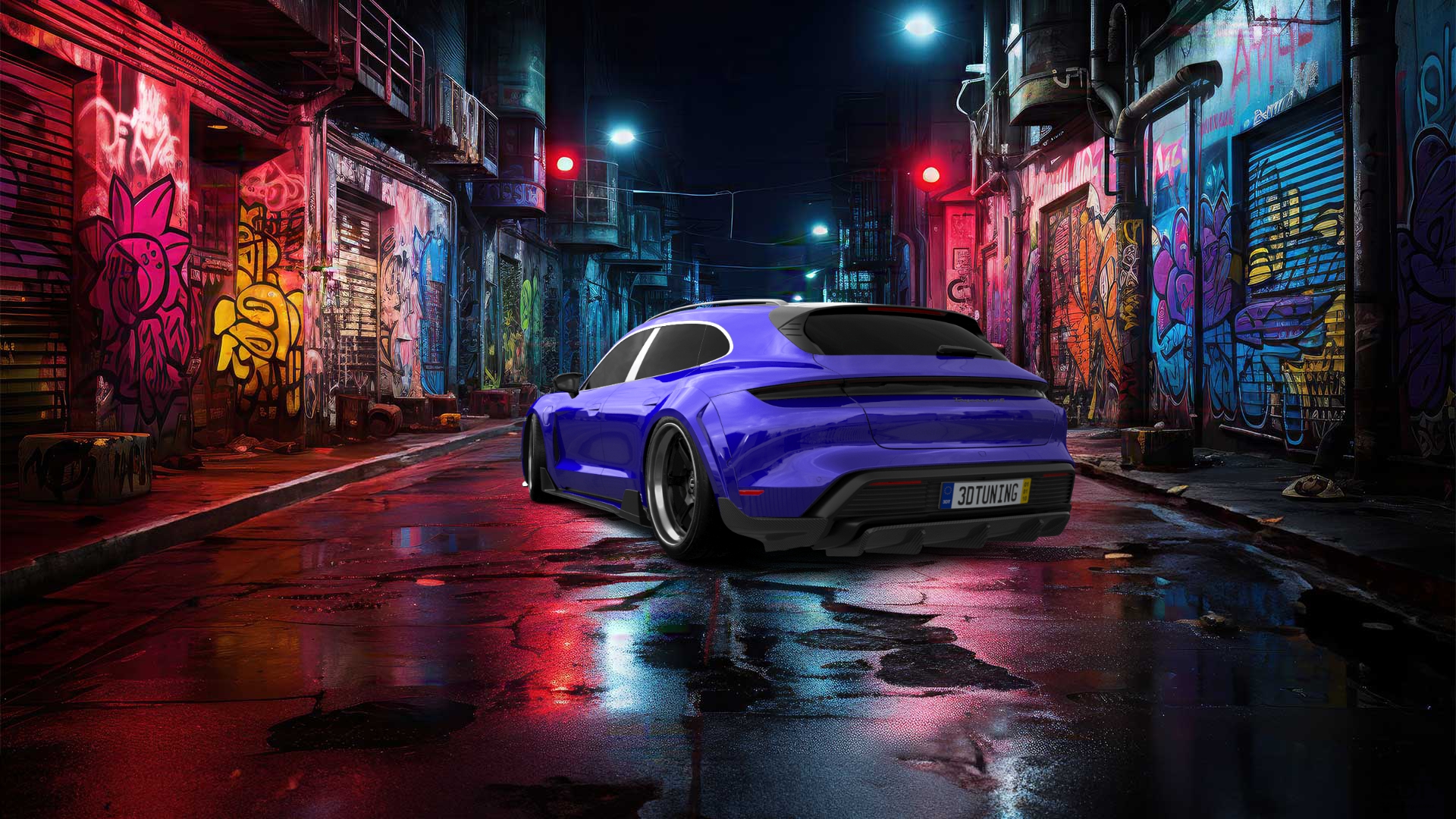 Porsche Taycan Sport Turismo Shooting Brake 2019 tuning