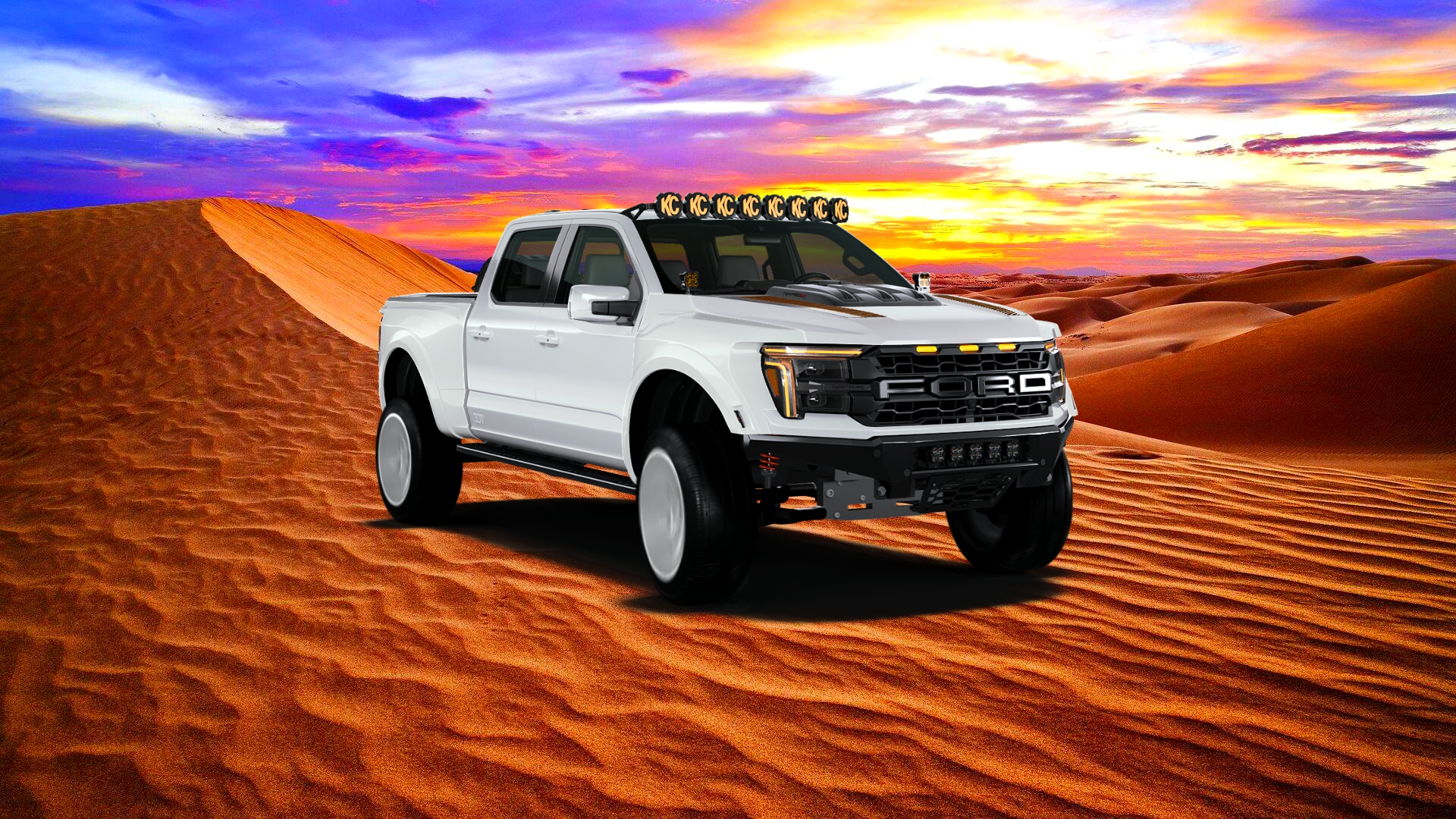 Ford F-150 Raptor 4 Door pickup truck 2024 tuning