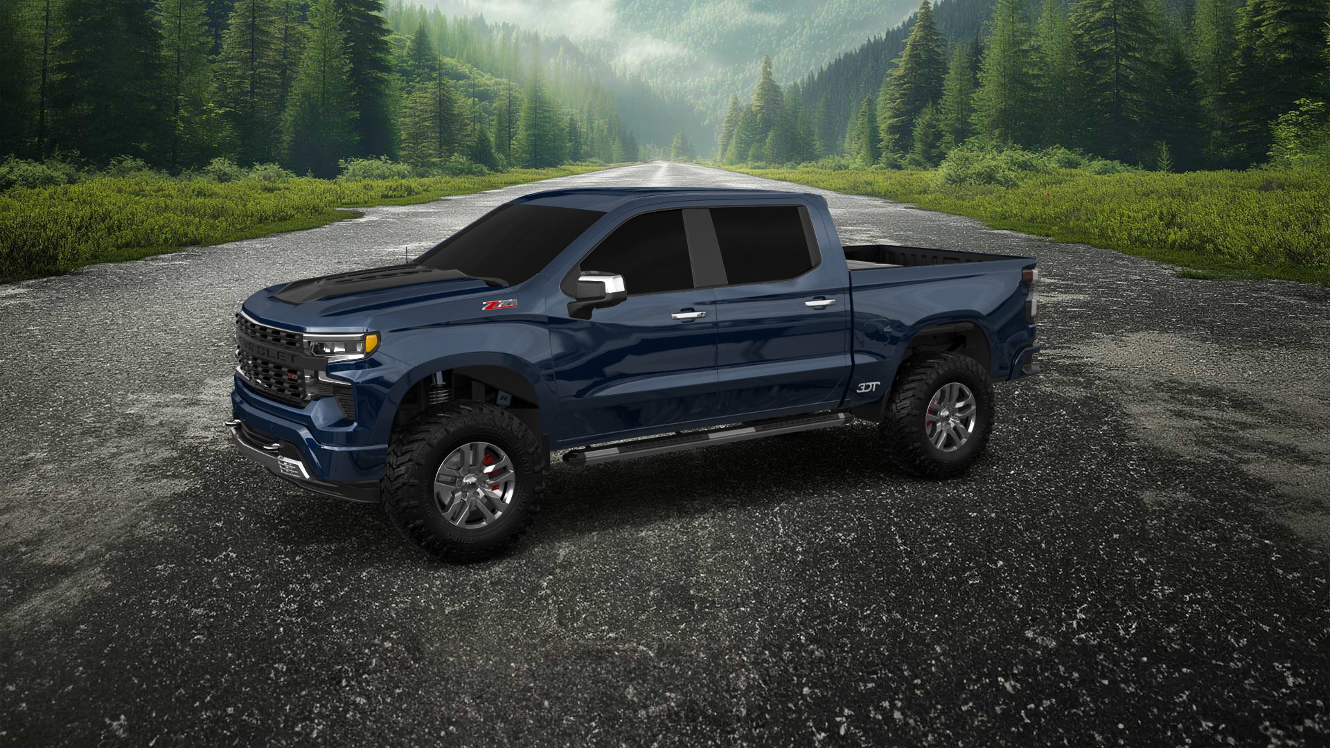Chevrolet Silverado 1500 Crew Cab 5.8 ft box 4 Door pickup truck 2023