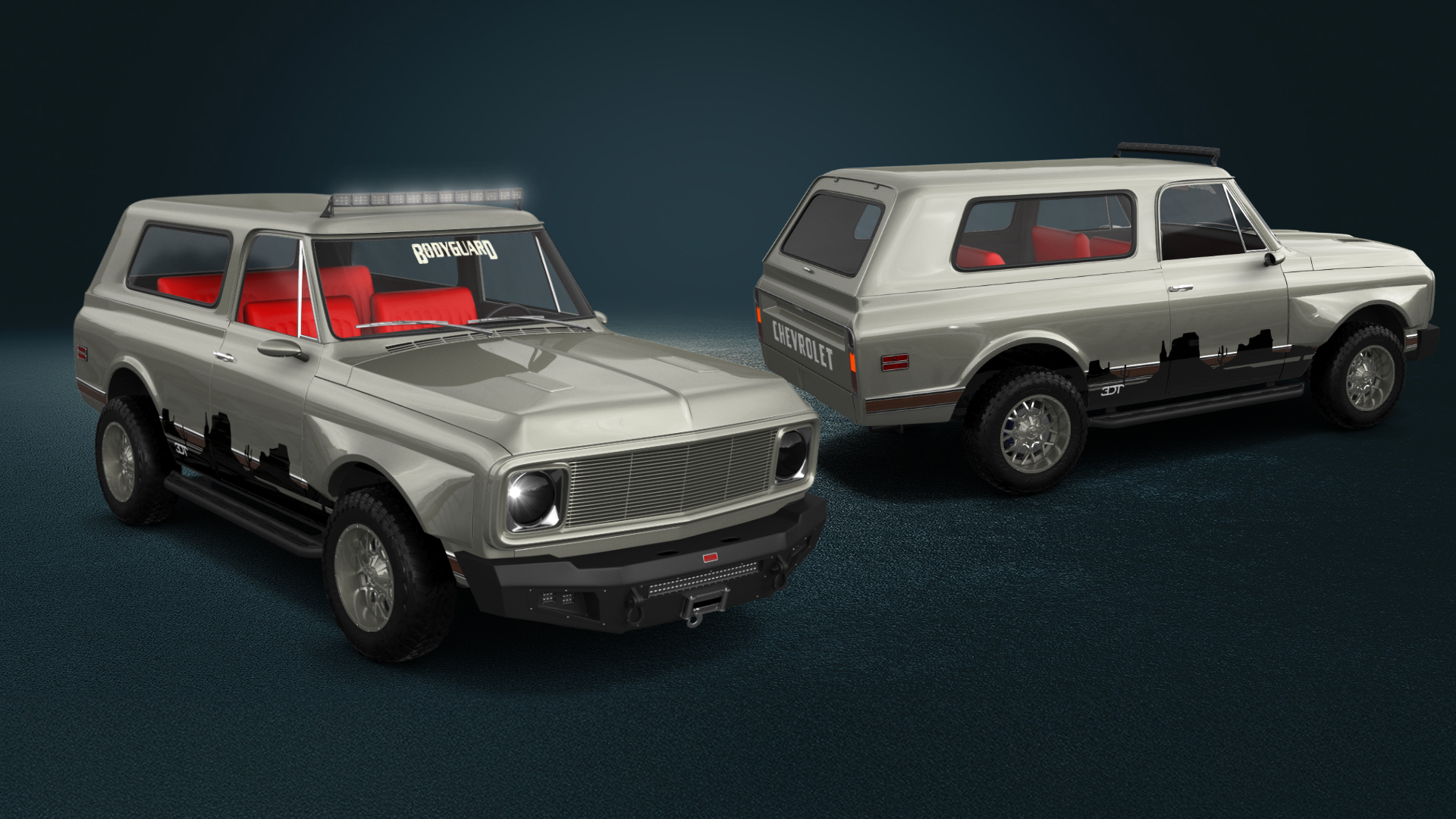 Chevrolet K5 Blazer 2 Door pickup truck 1969 tuning