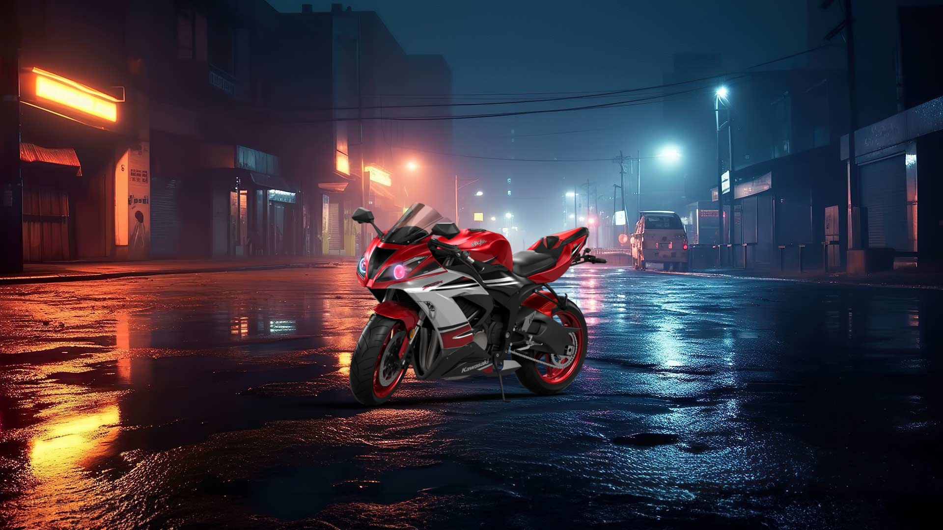 Kawasaki Ninja ZX 6R Sport Bike 2015