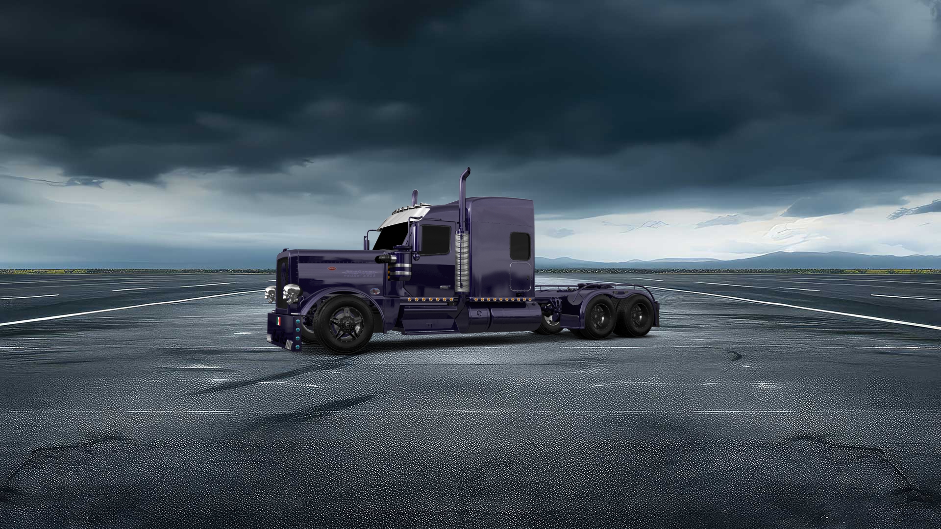 Peterbilt 589 Sleeper Cab Truck 2024 tuning