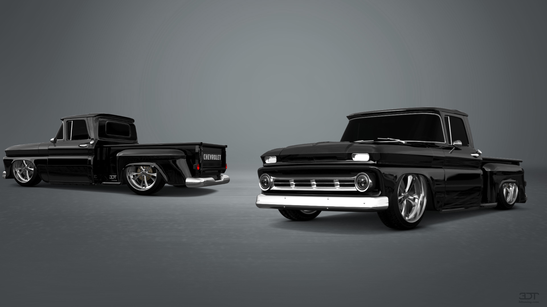 Chevrolet C-10 Stepside 2 Door pickup truck 1963 tuning