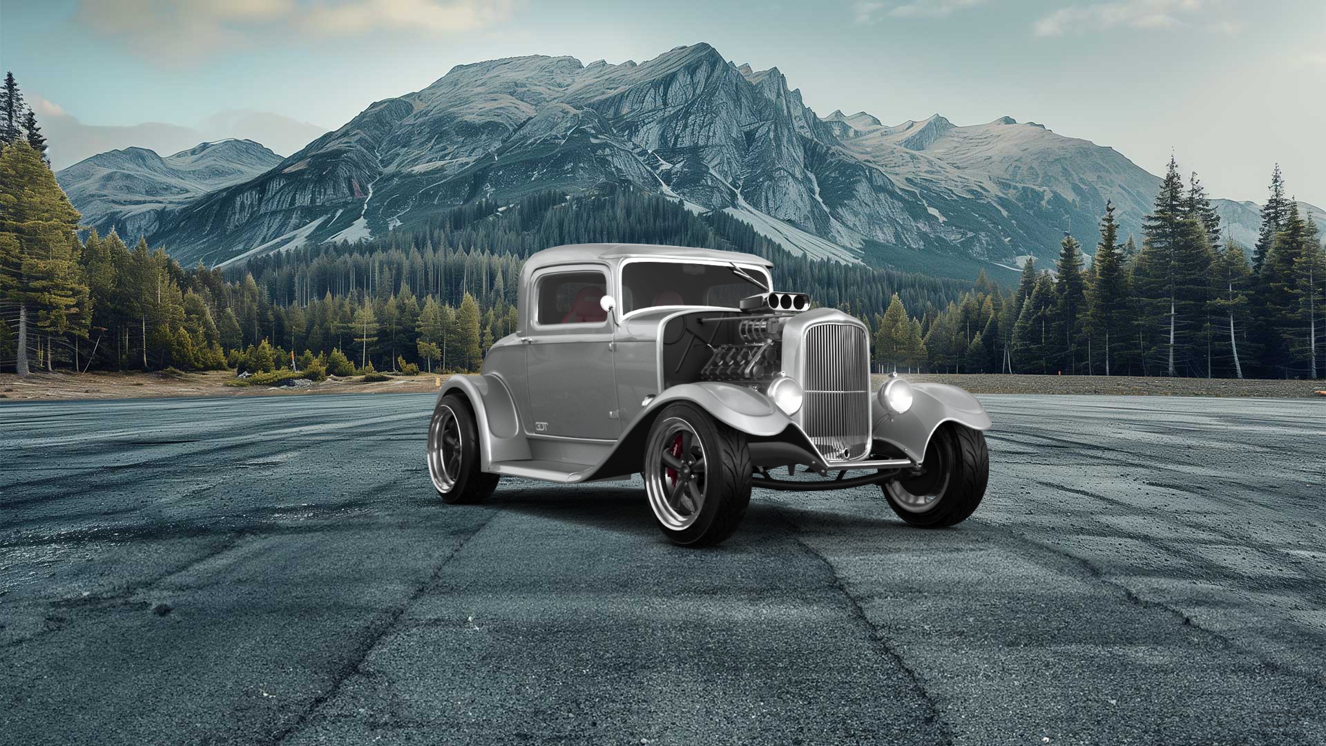 Ford Model B Deluxe 2 Door Coupe 1932