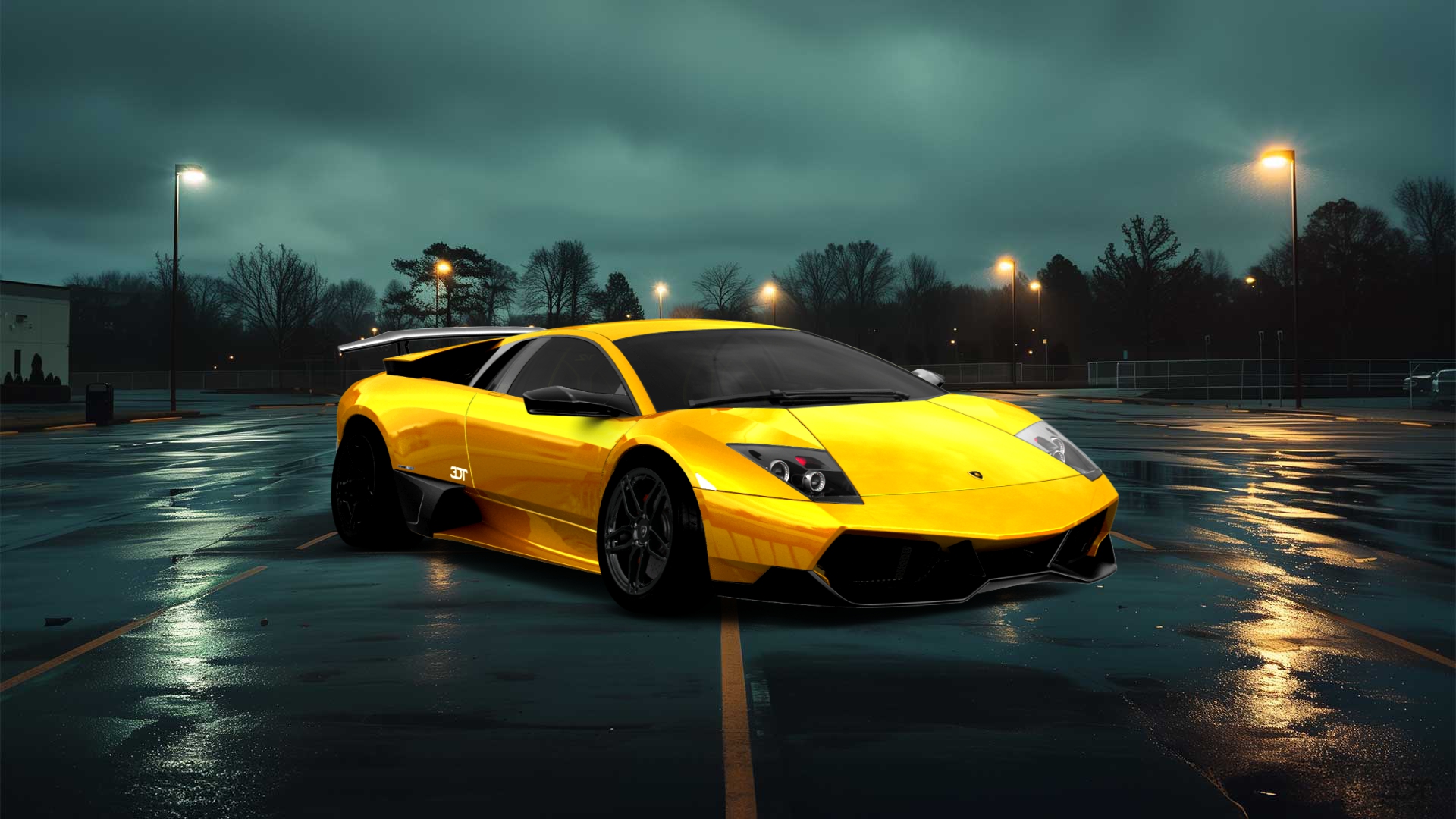 Lamborghini Murcielago 2 Door Coupe 2001 tuning