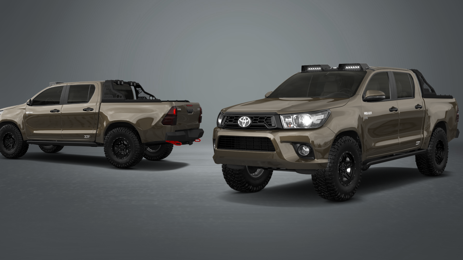 Toyota Hilux Double Cab 4 Door pickup truck 2015 tuning
