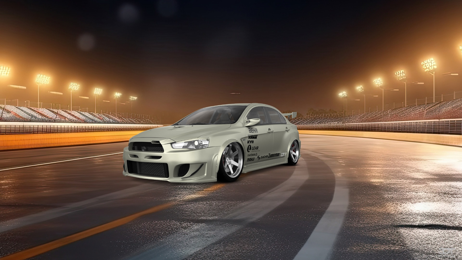 Mitsubishi Lancer Evolution X Sedan 2008