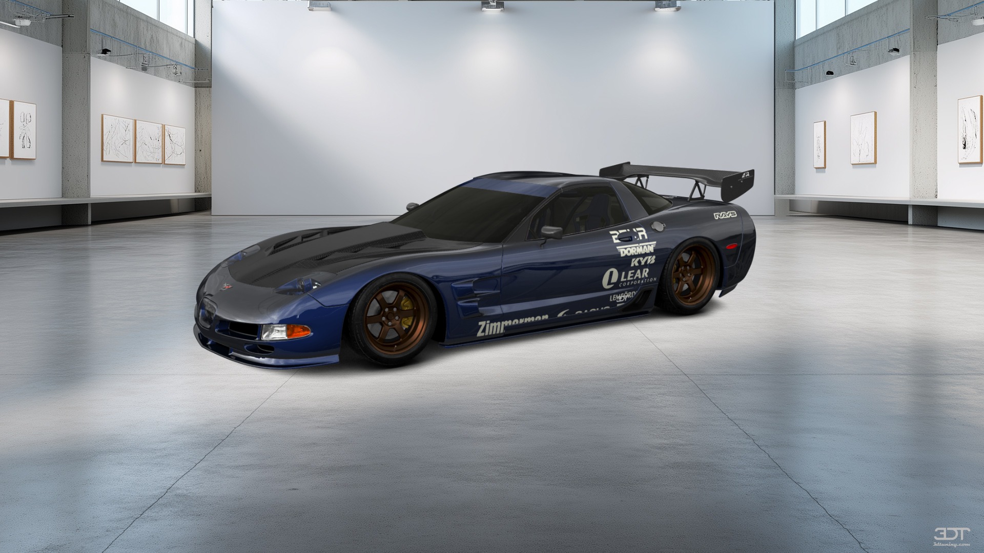Chevrolet Corvette C5 Fastback 2 Door Coupe 1997 tuning