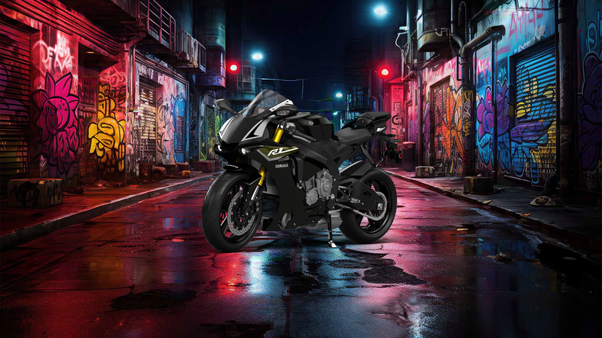 Yamaha YZF R1 Sport Bike 2015