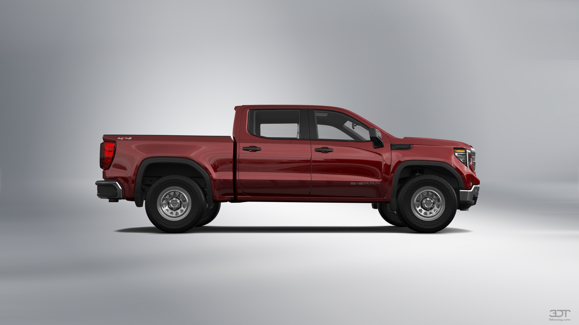 GMC Sierra 1500 Crew Cab 5.8 ft box 4 Door pickup truck 2023 tuning