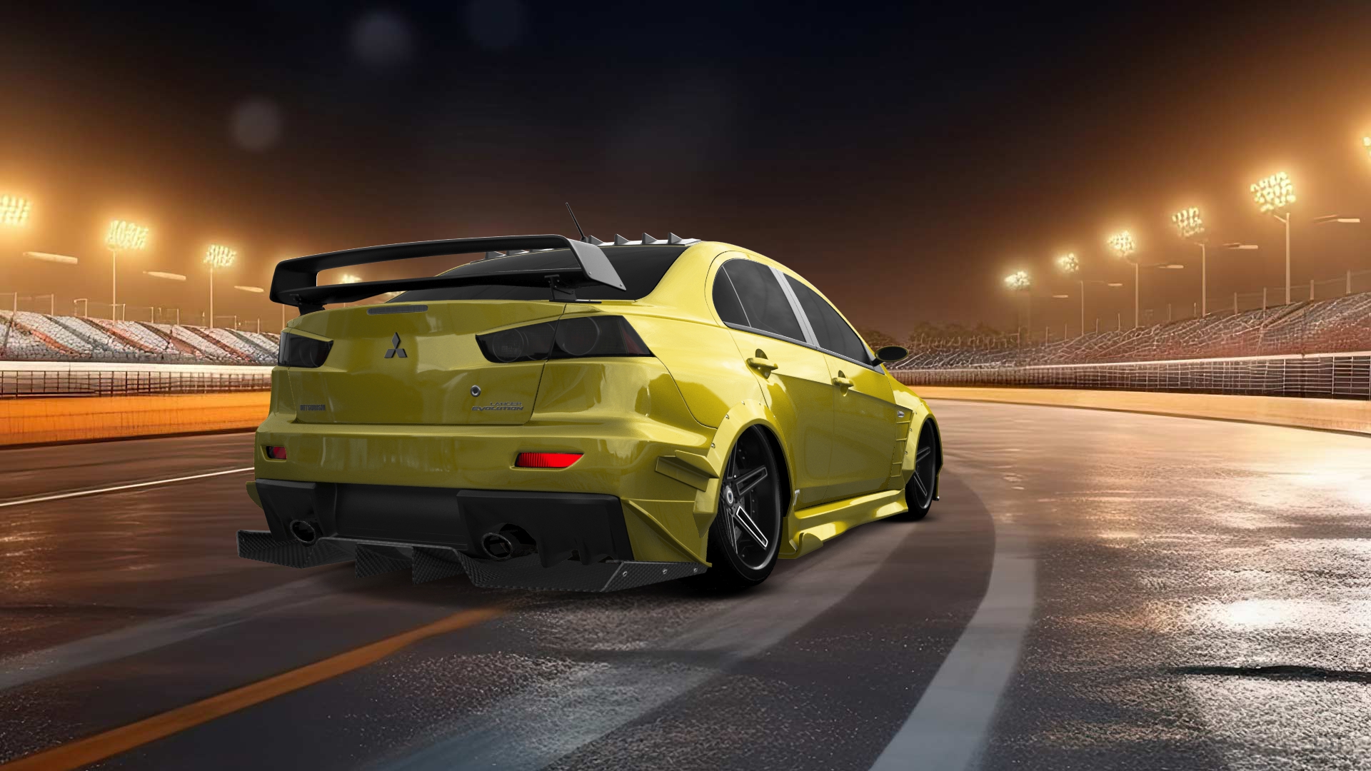 Mitsubishi Lancer Evolution X Sedan 2008