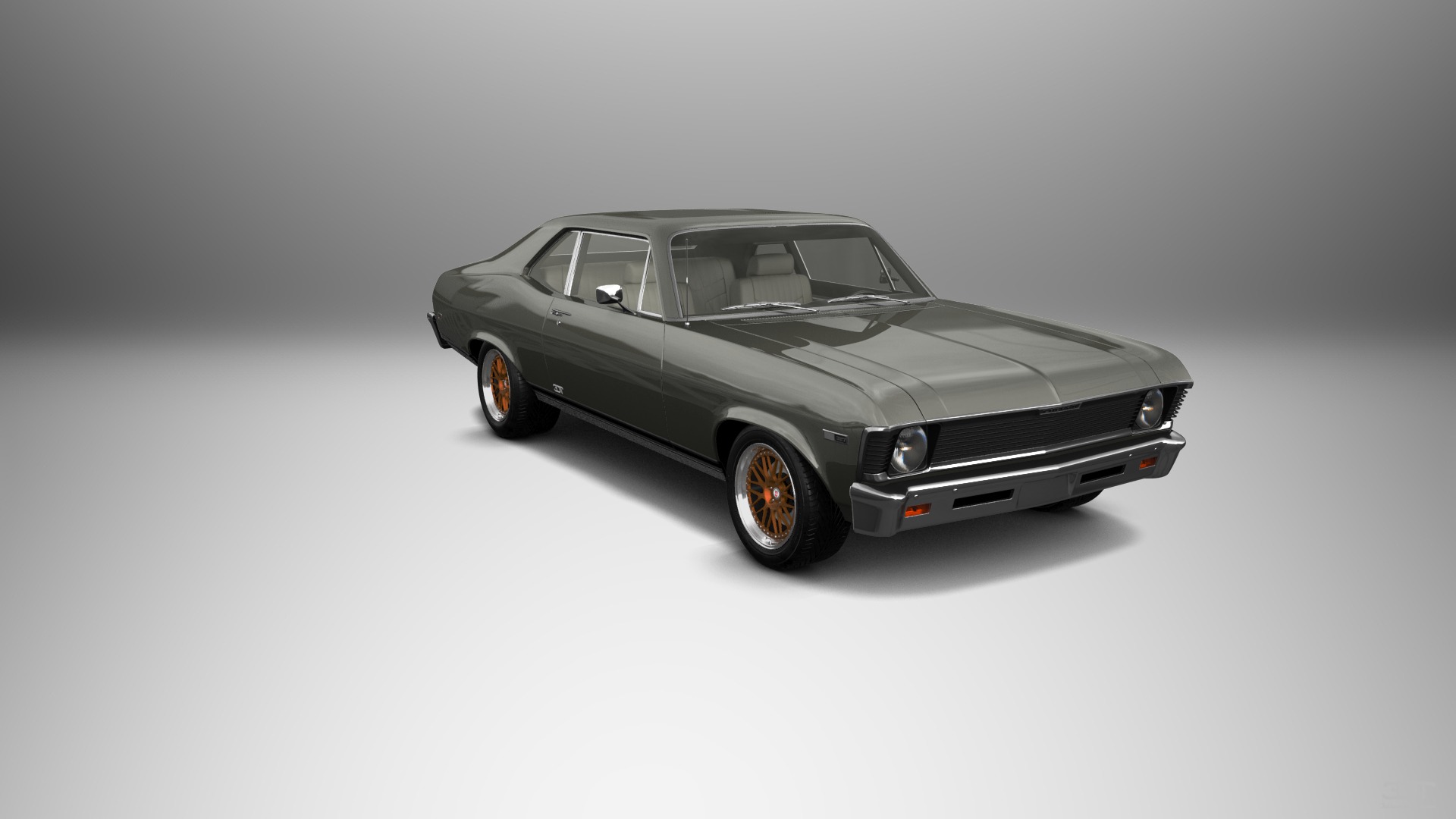 Chevrolet Chevy II Nova 2 Door Coupe 1968