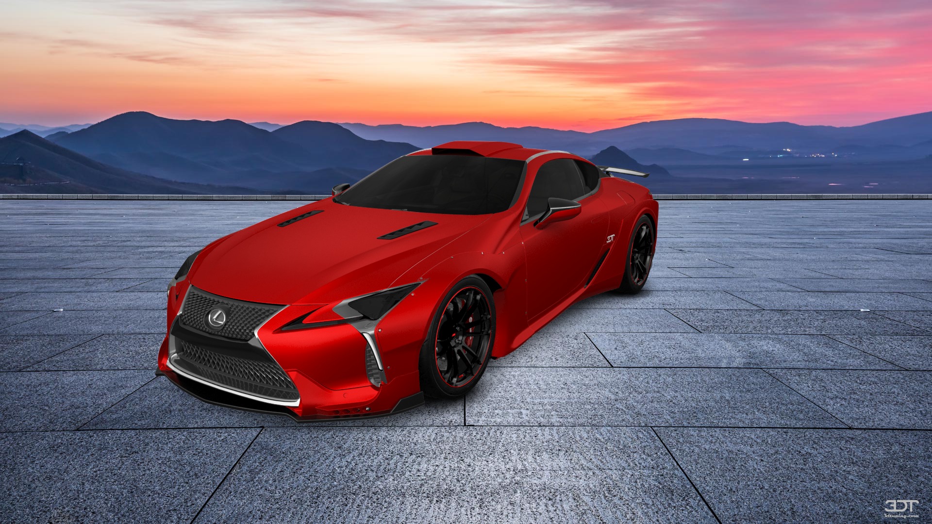 Lexus LC500 2 door fastback coupe 2017 tuning
