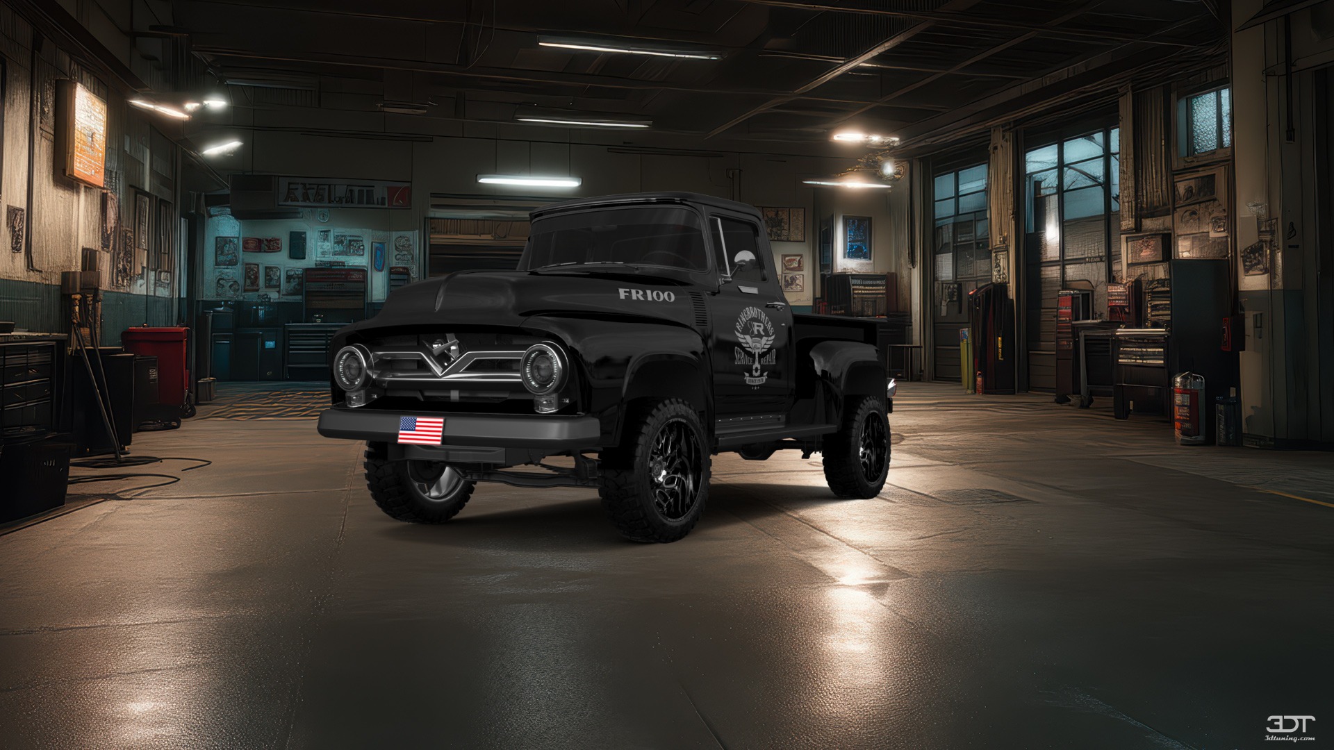Ford F-100 2 Door truck 1956 tuning