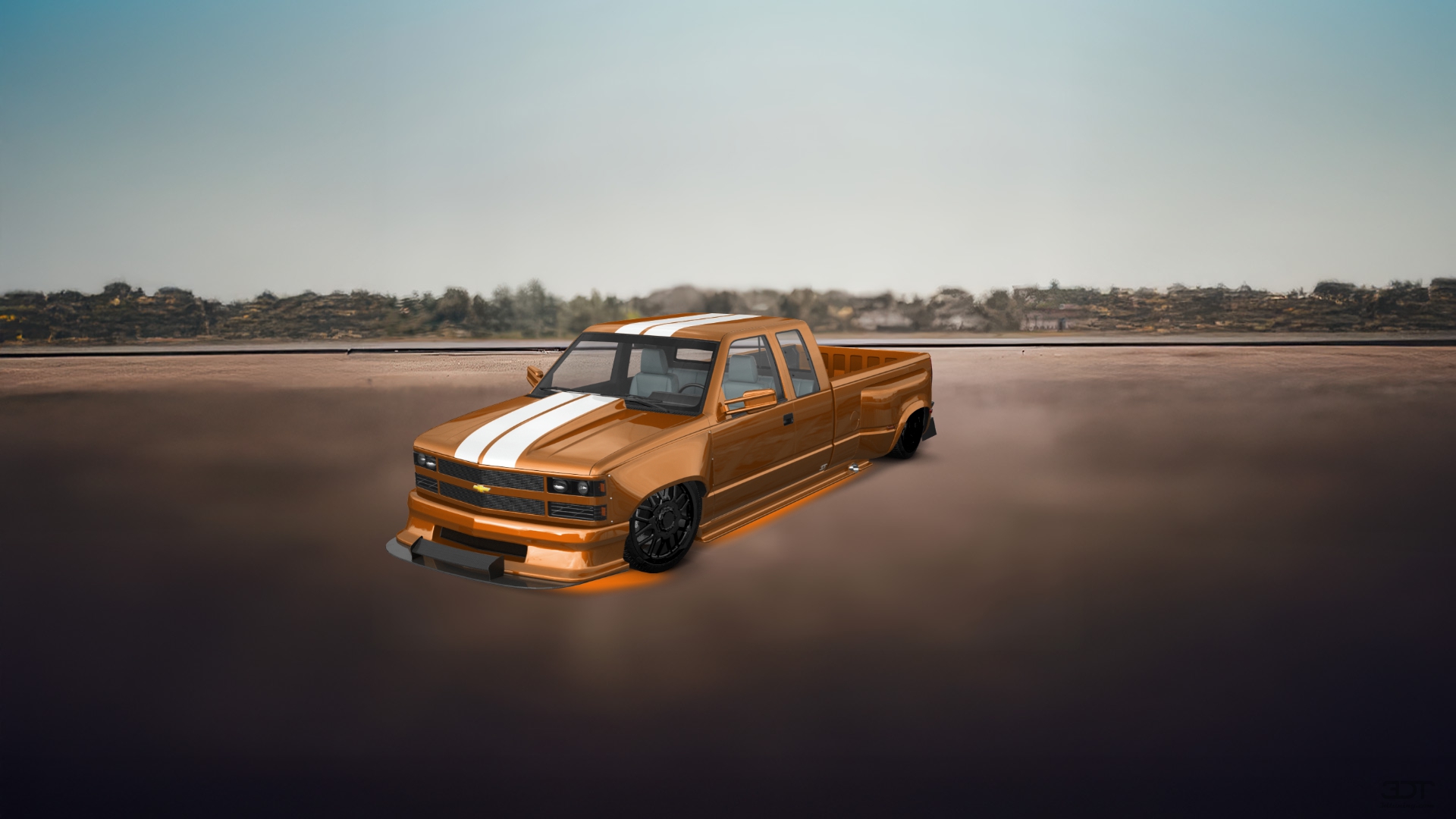 Chevrolet K3500 Extended Cab Pickup Truck 1988 tuning