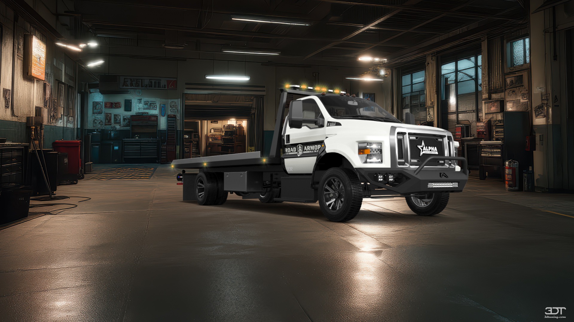 Ford F-650 Tow Truck Pickup 2016 tuning
